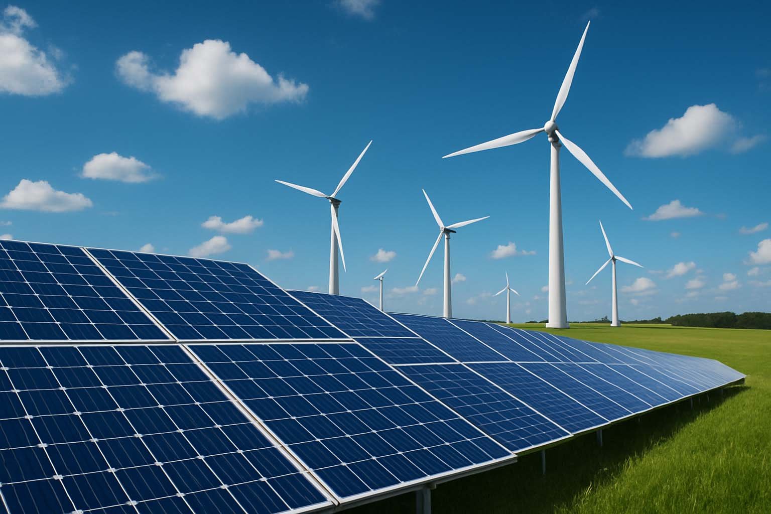 Solar-pv-wind-turbines